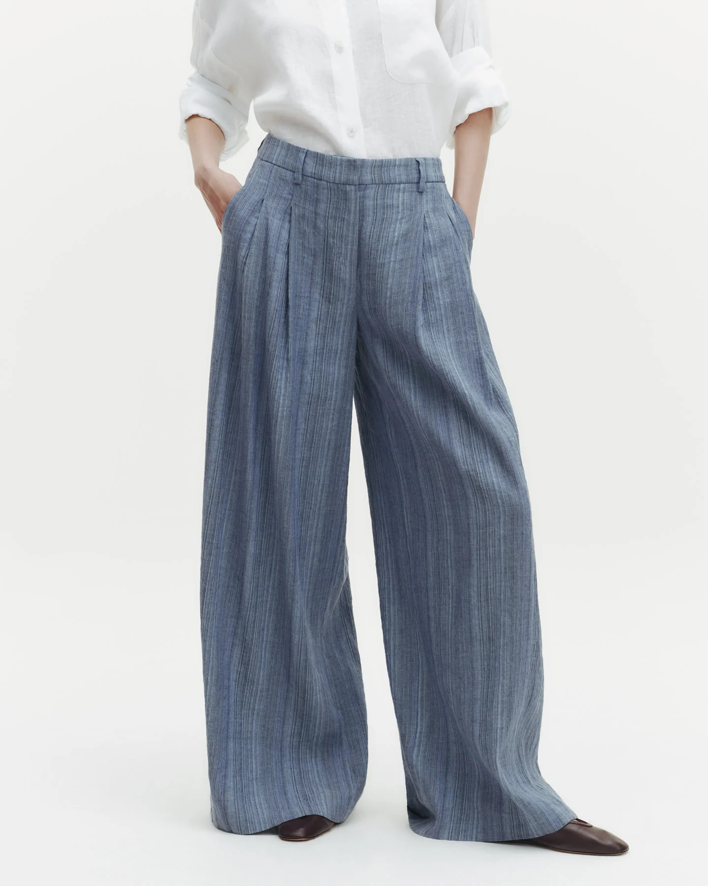 Didi Pant in Linen Gabardine | TWP