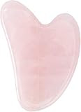 Rose Quartz Guasha Tool - Asian Beauty Secret, for Facial Microcirculation/Removes Toxins/Prevents W | Amazon (US)