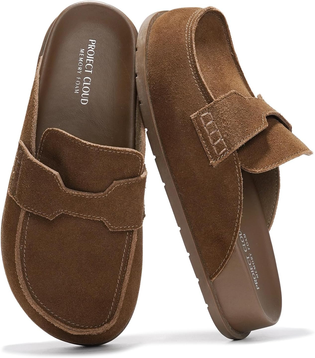 100% Genuine Leather Slip On Womens Clogs - Fall Mules for Women 2026 | Amazon (US)