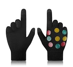 Achiou Winter Gloves for Men Women, Touch Screen Texting Warm Gloves with Thermal Soft Knit Linin... | Amazon (US)