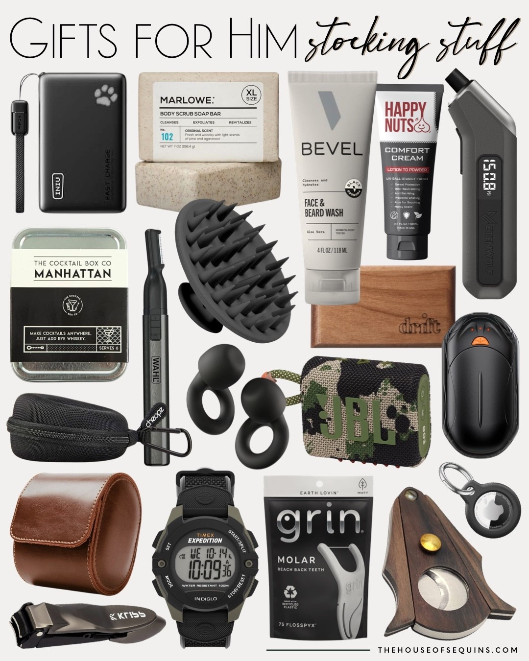 Shop Amazon stocking stuffer gifts for him, grooming gifts, tech gifts, teen boy gifts and more!

Comment SHOP below to receive a DM with the link to this post on my LTK ⬇ https://liketk.it/5vMjl #ltkgiftguide #ltkmens #ltkfindsunder50