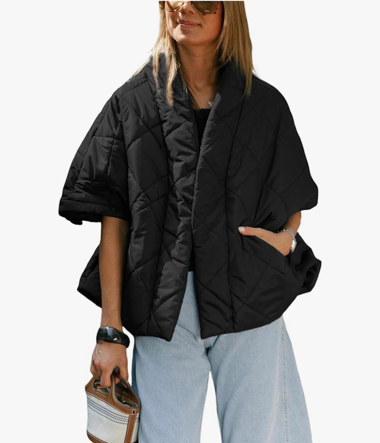 Super cute vest! Fits true to size (I’m in a medium) comes in multiple colors too!