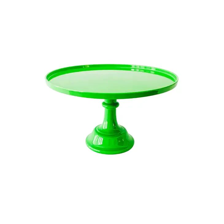 Kelly Green Pedestal Cake Stand | Ellie and Piper