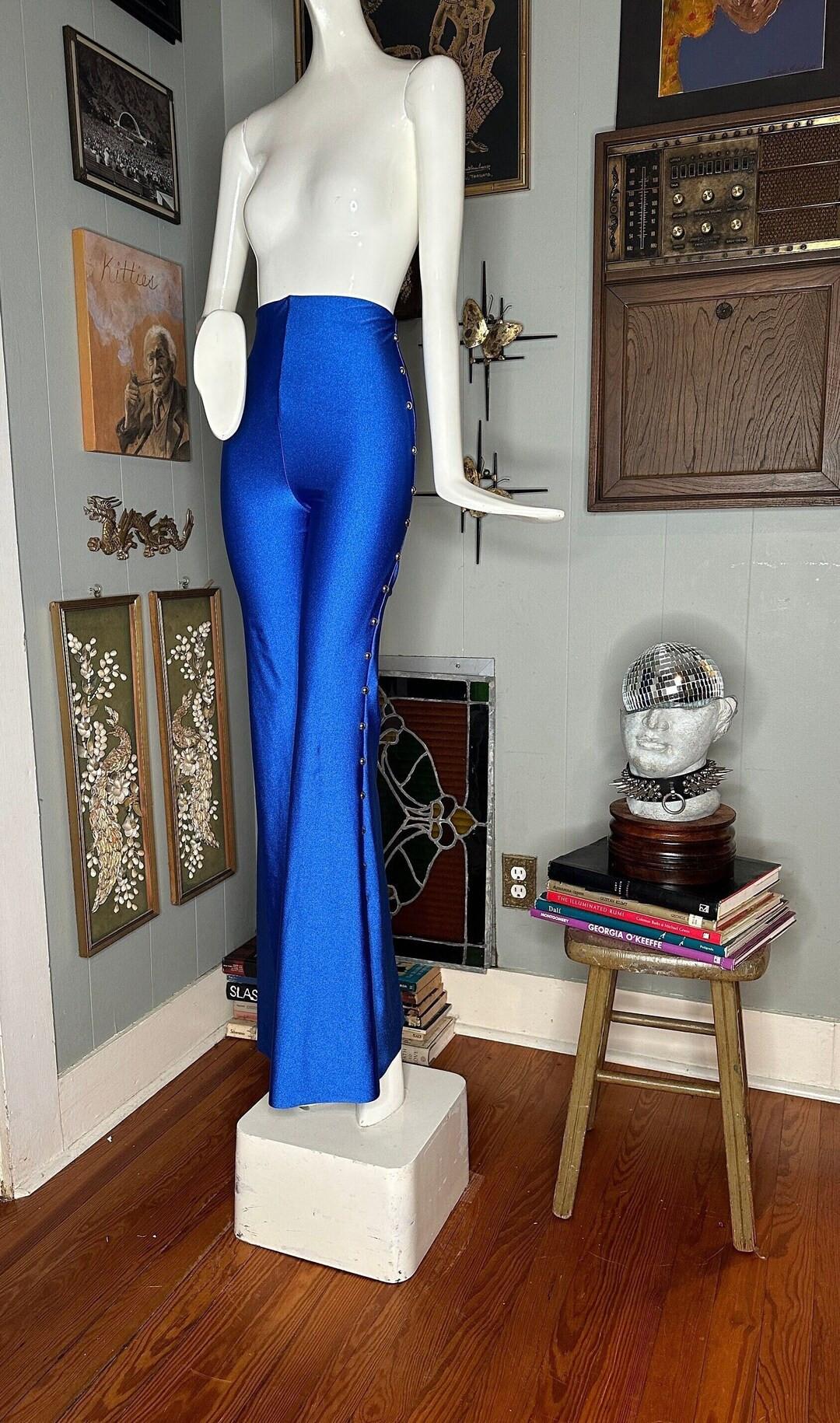 Ready to Ship Large Traditional in Royal Blue With Silver - Etsy | Etsy (US)