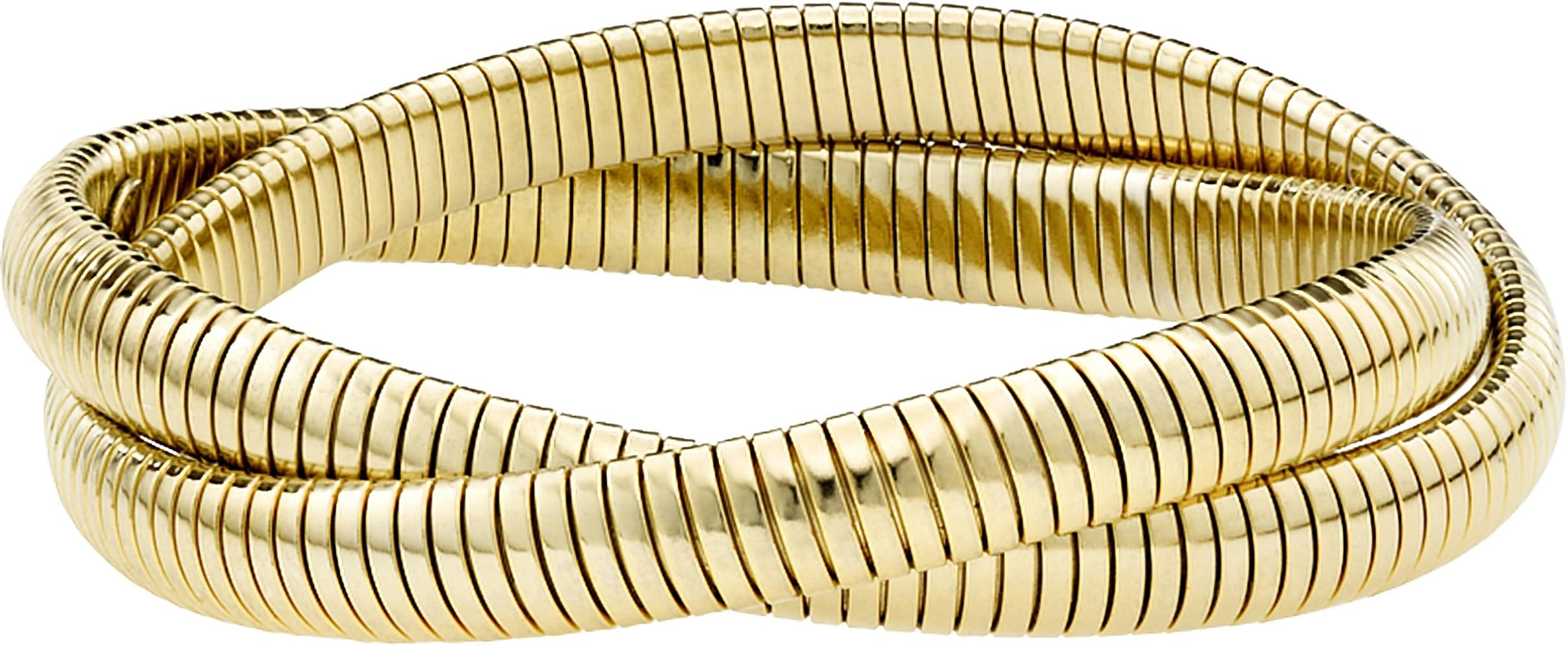 JANIS BY JANIS SAVITT Double Cobra™ Bracelet - High Polished Gold | Amazon (US)