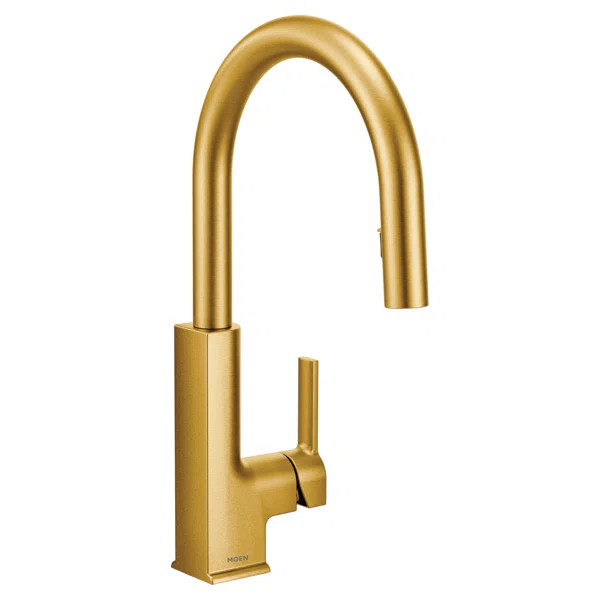 S72308BG STo Pull Down Single Handle Kitchen Faucet | Wayfair North America