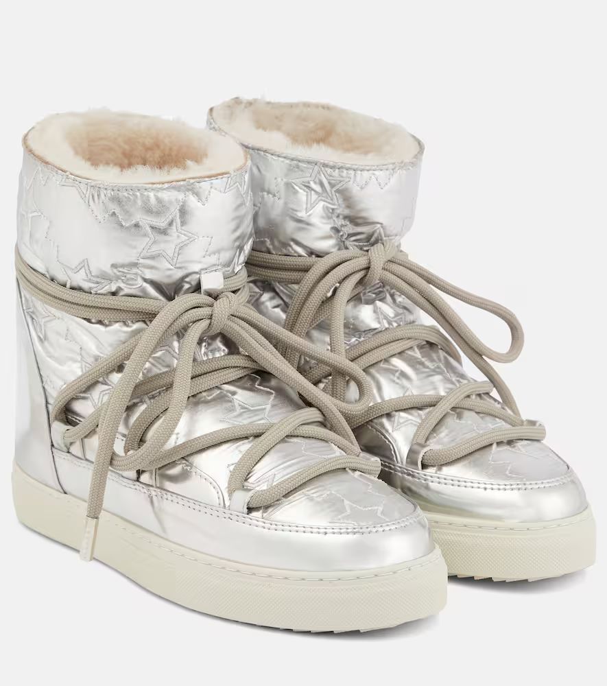 Sneaker Star Wedge metallic snow boots | Mytheresa (UK)