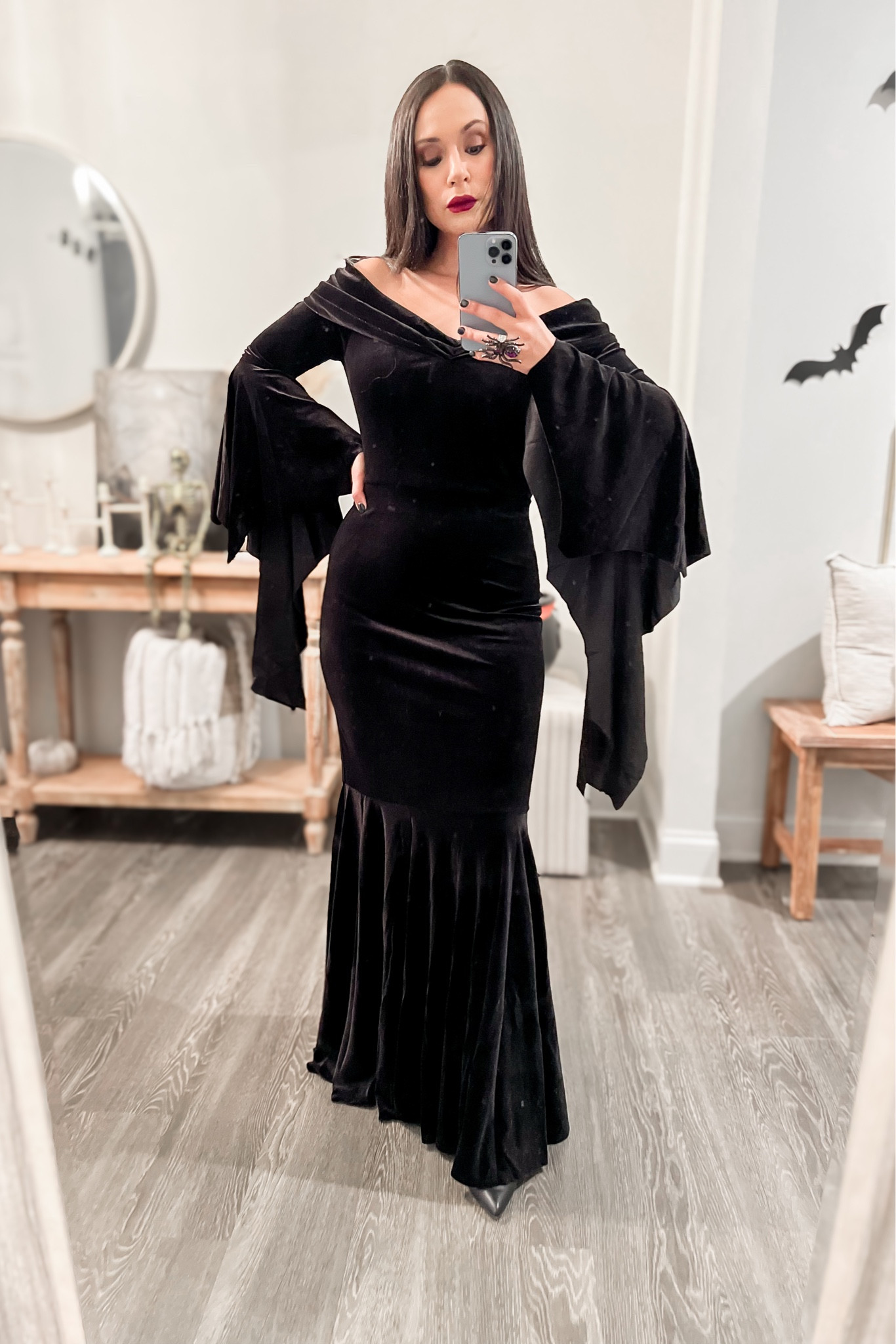 Addams Family Costume. Morticia Addams Costume. Wednesday Addams Costume. Family Halloween. 

#LTKSeasonal #LTKHoliday #LTKfamily