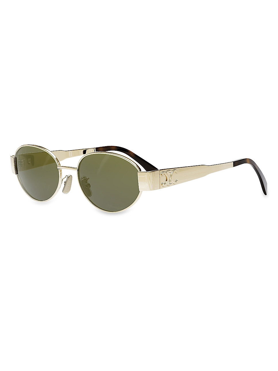 Triomphe 53MM Oval Sunglasses | Saks Fifth Avenue
