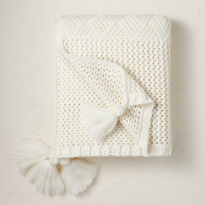 Heathered Knit Throw Blanket - Opalhouse™ designed with Jungalow™ | Target