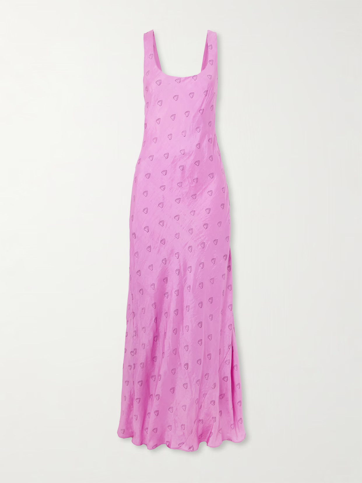 ALIX OF BOHEMIA - Adele Printed Silk Midi Dress - Pink | NET-A-PORTER (US)
