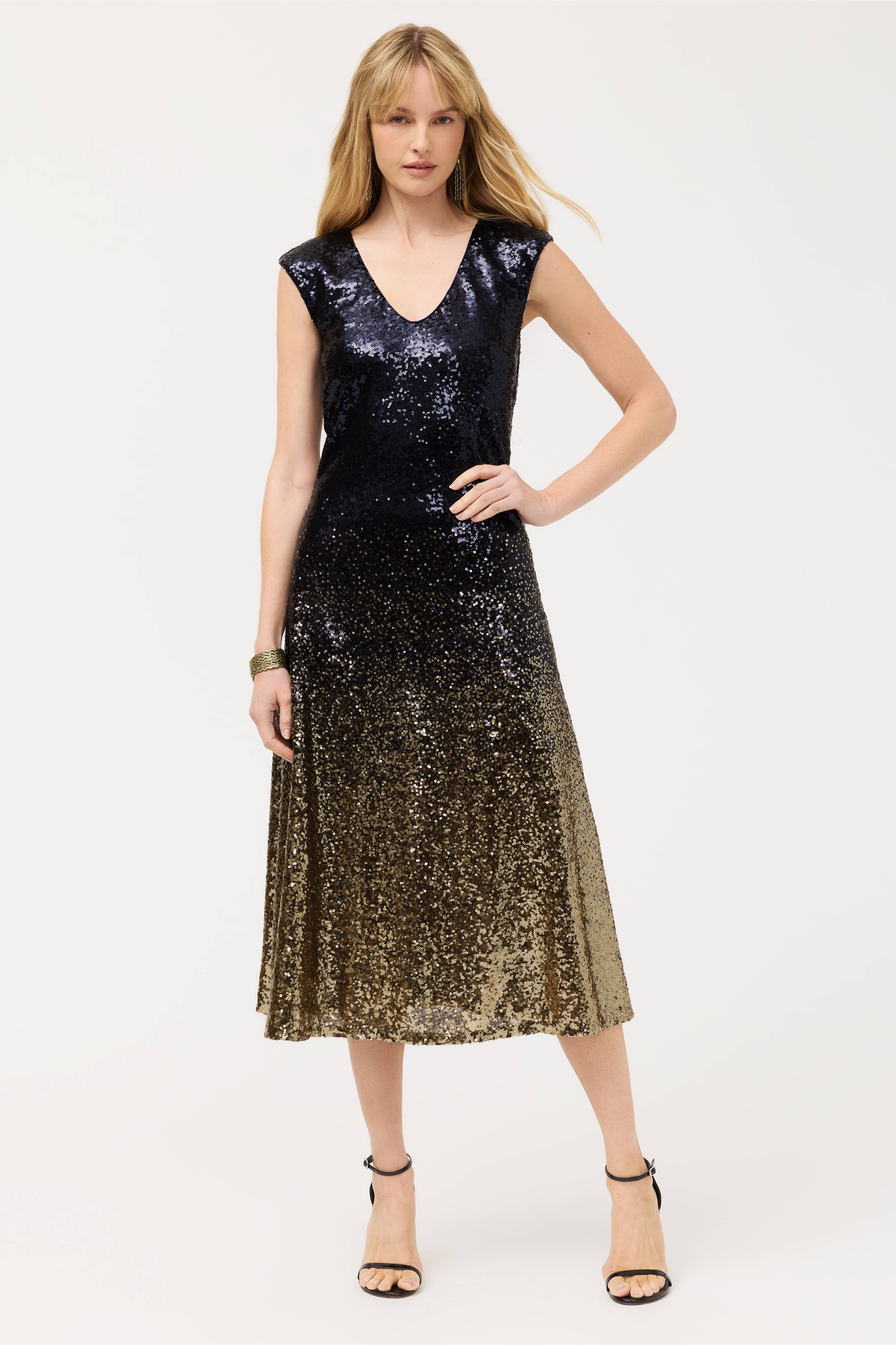 SELYA SEQUIN MIDI DRESS
                                
                                    
   ... | Johnny Was