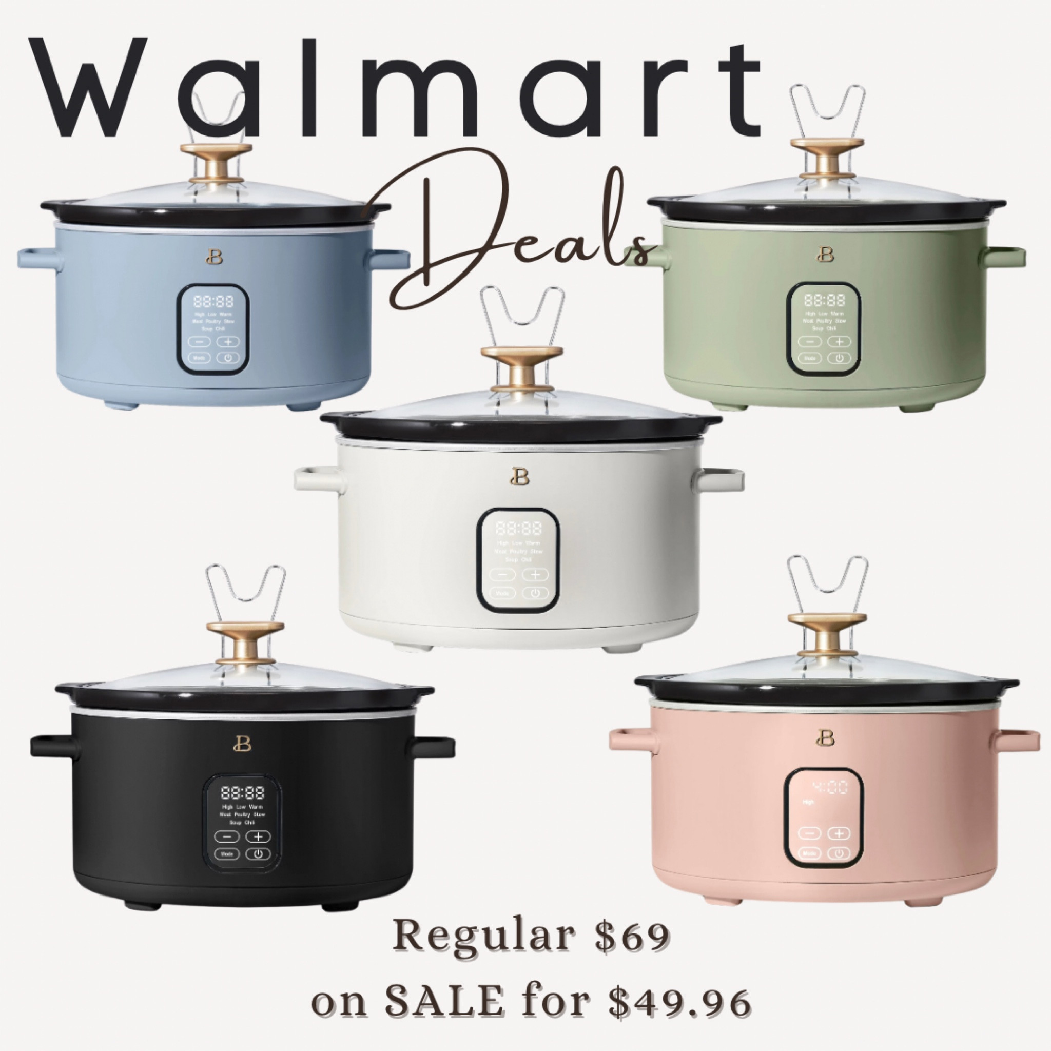 Time to start thinking about #Christmasgiftideas if you haven’t yet! These popular crock pots would make a great gift! Love all the color options  