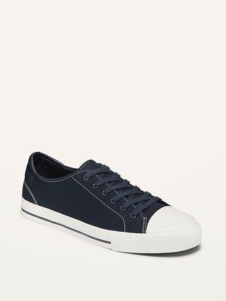 Water-Repellent Canvas Tennis Sneakers for Men | Old Navy (US)