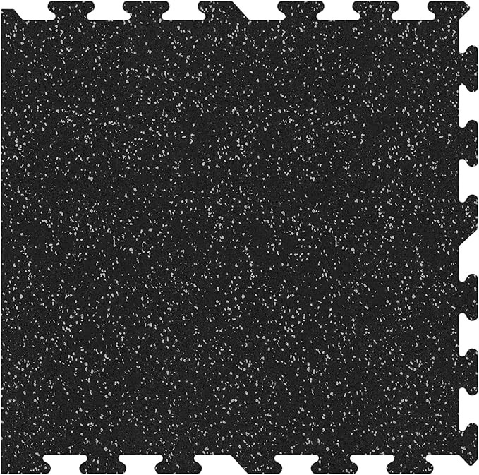IncStores 8mm Strong Rubber Tiles (23in x 23in Tiles/Multi Piece Floor Kits) Interlocking Rubber ... | Amazon (US)