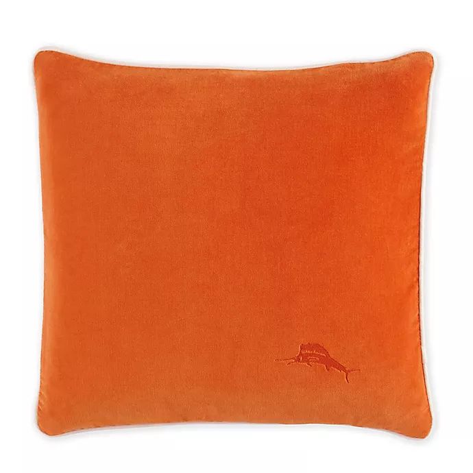 Tommy Bahama® San Jacinto Throw Pillow in Persimmon | Bed Bath & Beyond