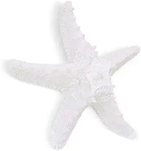 Creative Mediterranean Style Design Beach Starfish Resin Five-Pointed Star in White Home Restaura... | Amazon (US)