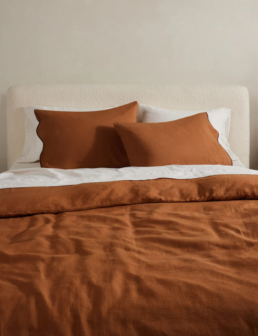 Essie Hemp Duvet Cover | Lulu and Georgia 