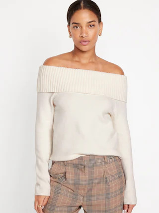 SoSoft Off-the-Shoulder Sweater for Women | Old Navy (US)