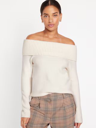 Off-the-Shoulder Sweater for Women | Old Navy (US)