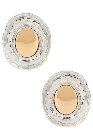 8 Other Reasons Two Tone Stud in Silver & Gold from Revolve.com | Revolve Clothing (Global)