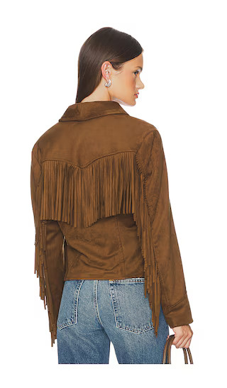 Dallas Jacket in Chestnut | Revolve Clothing (Global)