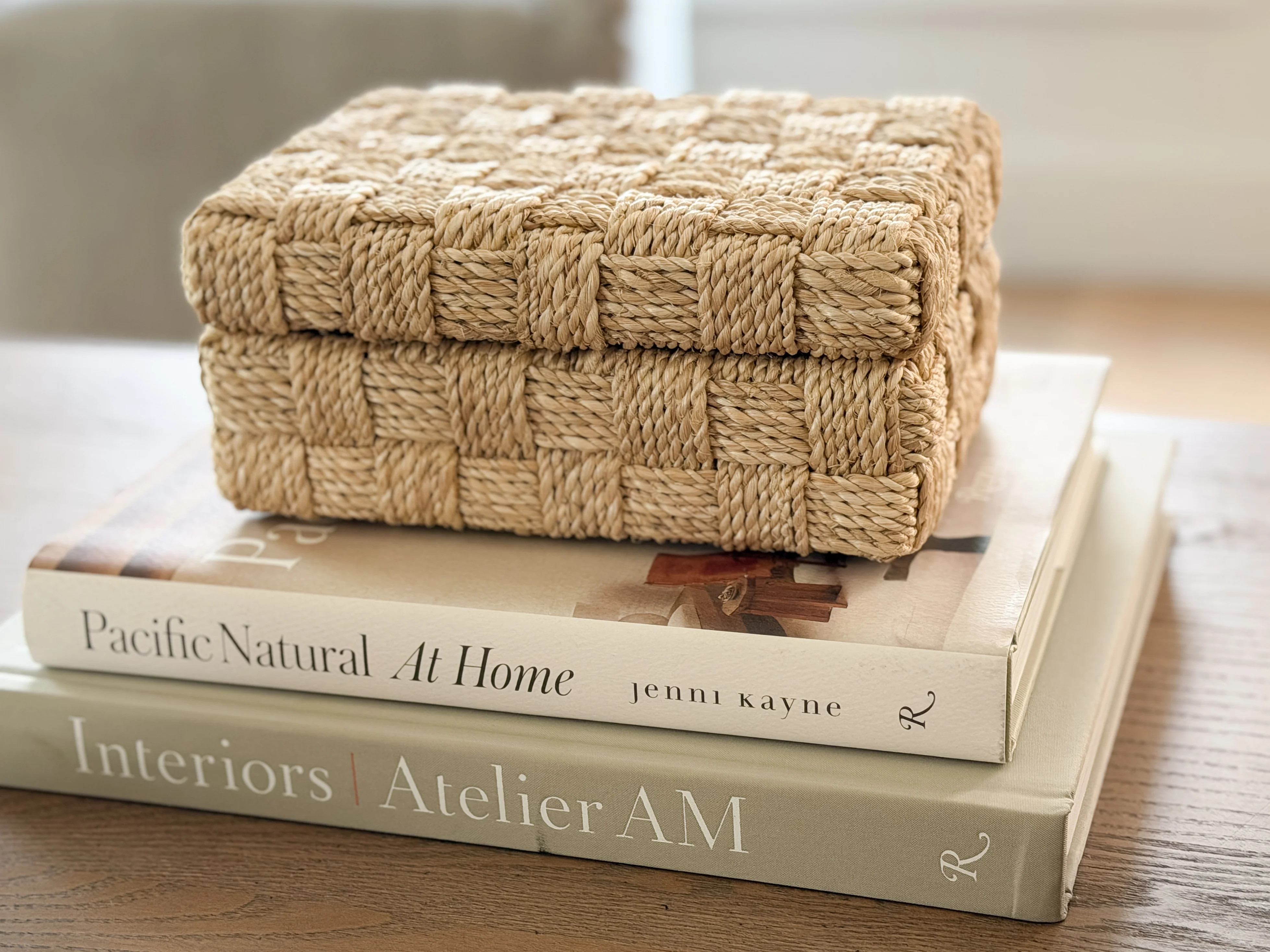 Woven Decor Box | Cottage and Key