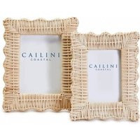 Isle Scallop Photo Frame 4"" x 6 | Cailini Coastal