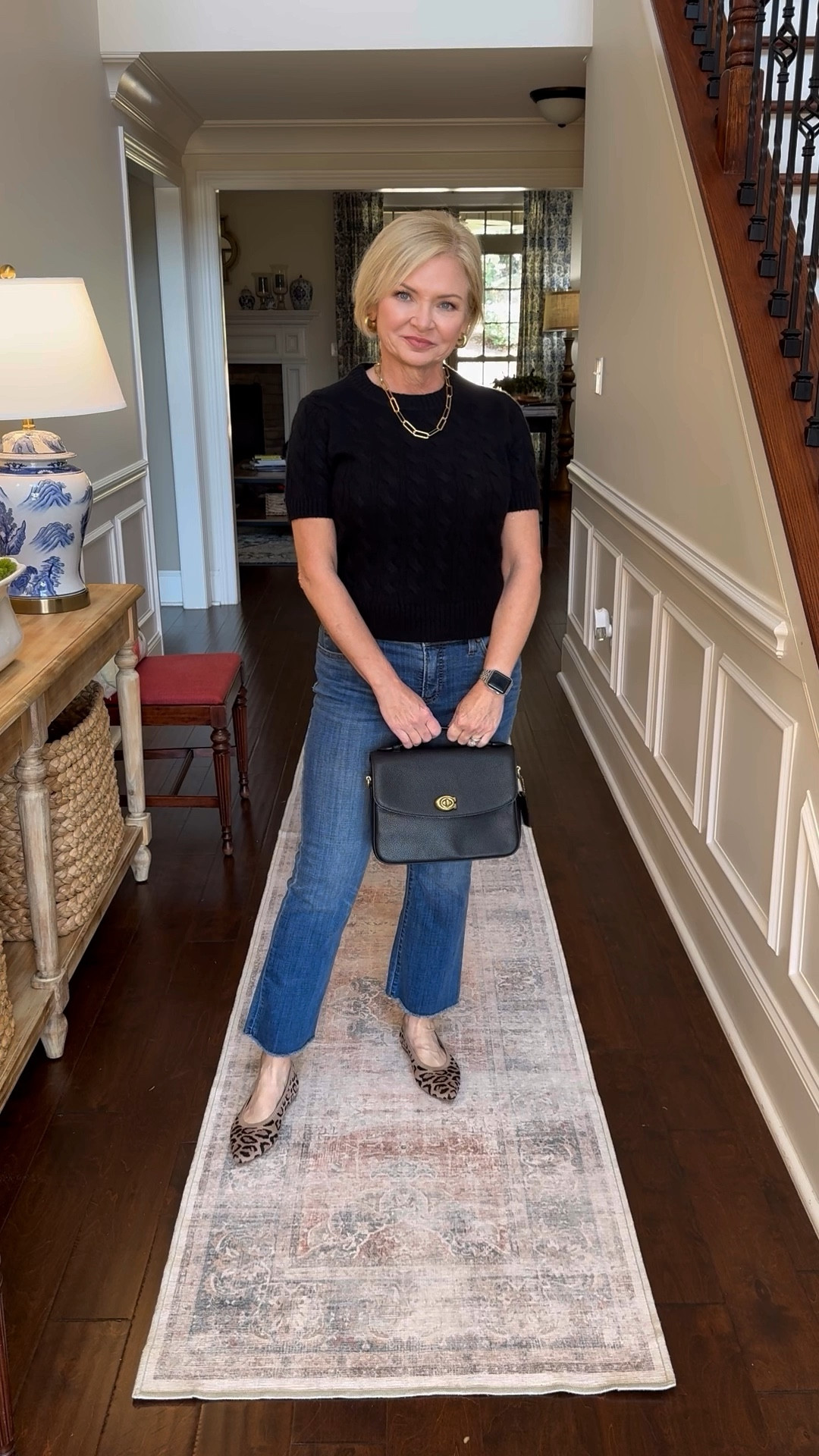 🐆 Adding just a touch of leopard print can update your outfits for Fall without going overboard. A belt, a leopard print ballet flat, even a leopard print bag can add that perfect touch!

Fall trends
Fall outfits
Casual outfit
Ballet flats
Leopard print 

#jcrew
#chicos
#coach
#anntaylor
#fashionover50
#fashionover40

#LTKStyleTip #LTKShoeCrush #LTKOver40
