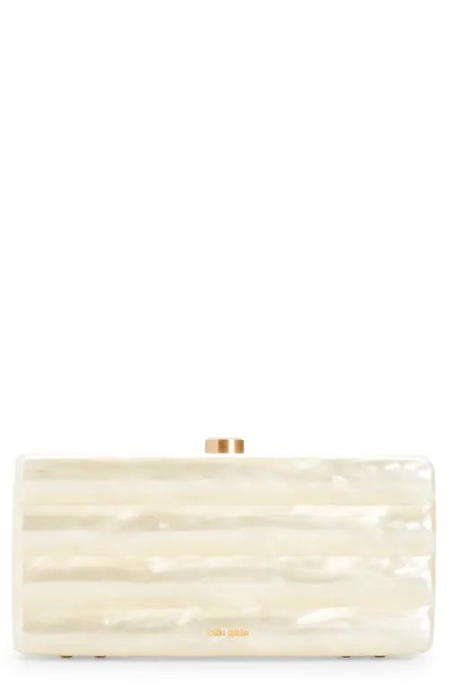 Cult Gaia Enid Clutch in Ivory at Nordstrom | Nordstrom