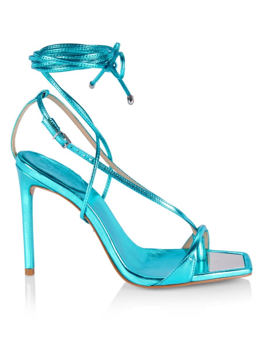 Vikki Lace-Up High-Heel Sandals | Saks Fifth Avenue