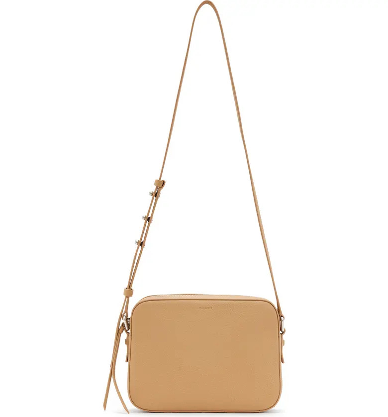 Captain Square Leather Crossbody Bag | Nordstrom