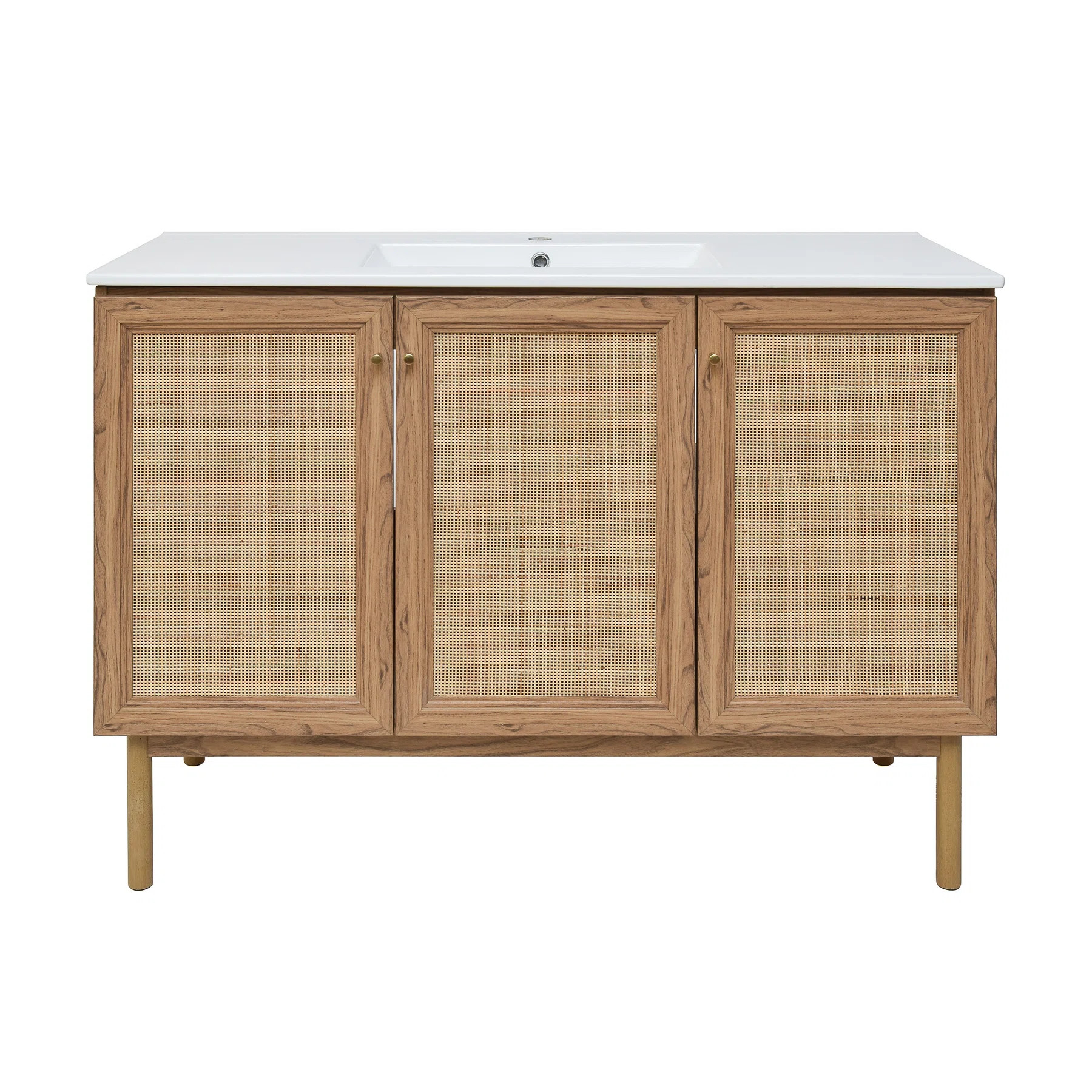 Classe 48" Bathroom Vanity in Oak | Wayfair North America
