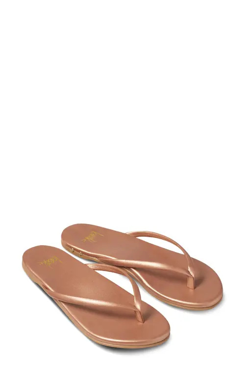 Beek Sunbeam Flip Flop in Rose Gold at Nordstrom, Size 8 | Nordstrom