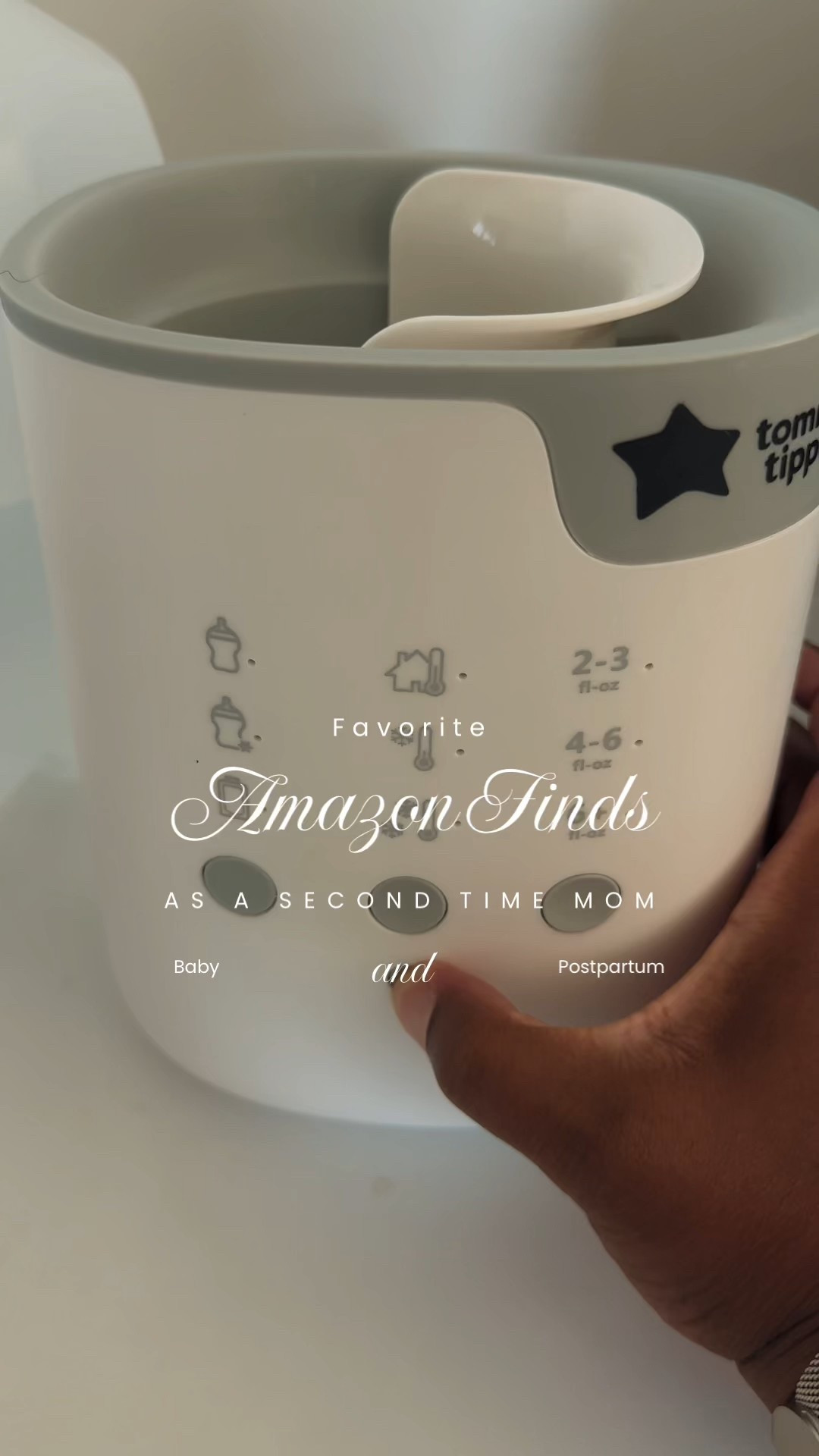 When you’re a second-time mom, you don’t have time to play 😅
These are the actual Amazon finds making my days (and nights) easier with a newborn, from the bottle warmer that saves me at 2am, to the electric baby nail trimmer that keeps her nails short to prevent any scratches on her face or mine 🙃

Everything is tried, loved, and linked on my storefront 💛
Let’s make mom life just a little bit smoother this time around.

📦 Amazon faves:
✔️ Tommee Tippee Bottle Warmer
✔️ Mustela baby skincare (so gentle!)
✔️ Levoit Air Purifier (a must for stuffy noses)
✔️ Mini Fridge for night feeds
✔️ Hatch + Hatch Go
✔️ Electric Nail File
✔️ Frida 3-in-1 (seriously a game changer)

#LTKFamily #LTKBump #LTKBaby