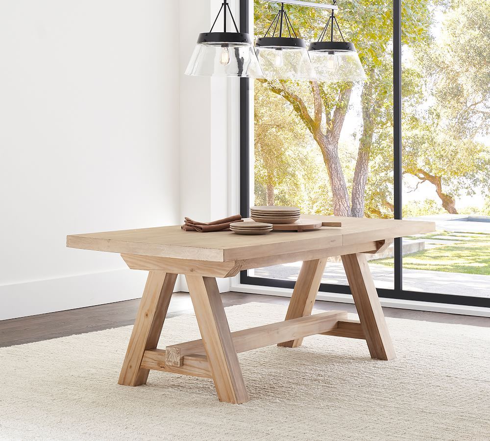 Ezra Extending Dining Table | Pottery Barn (US)