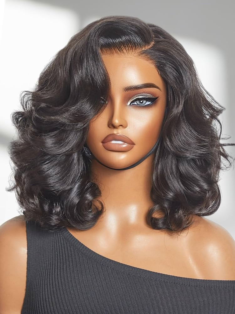 Body Wave｜Side Part｜Natural Black | Amazon (US)