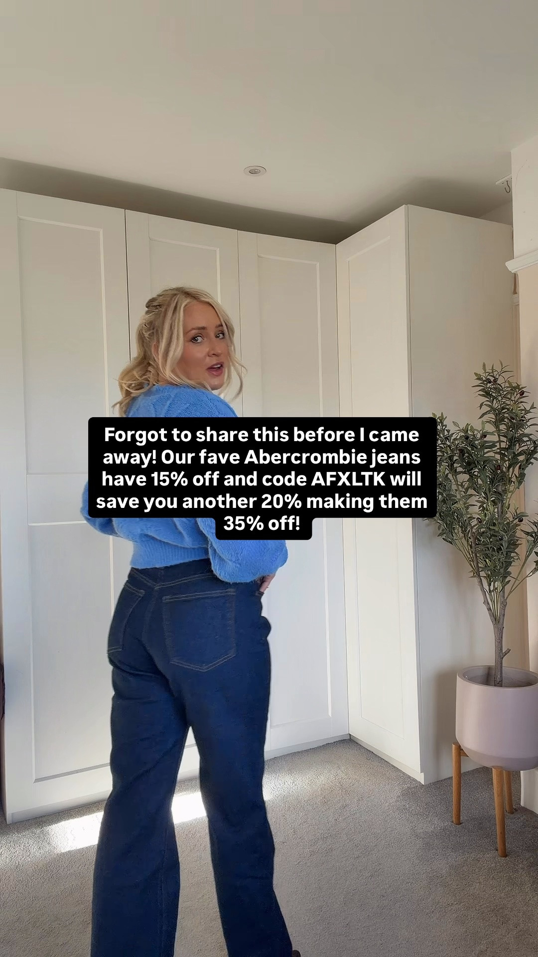 35% off the best jeans with code AFXLTK