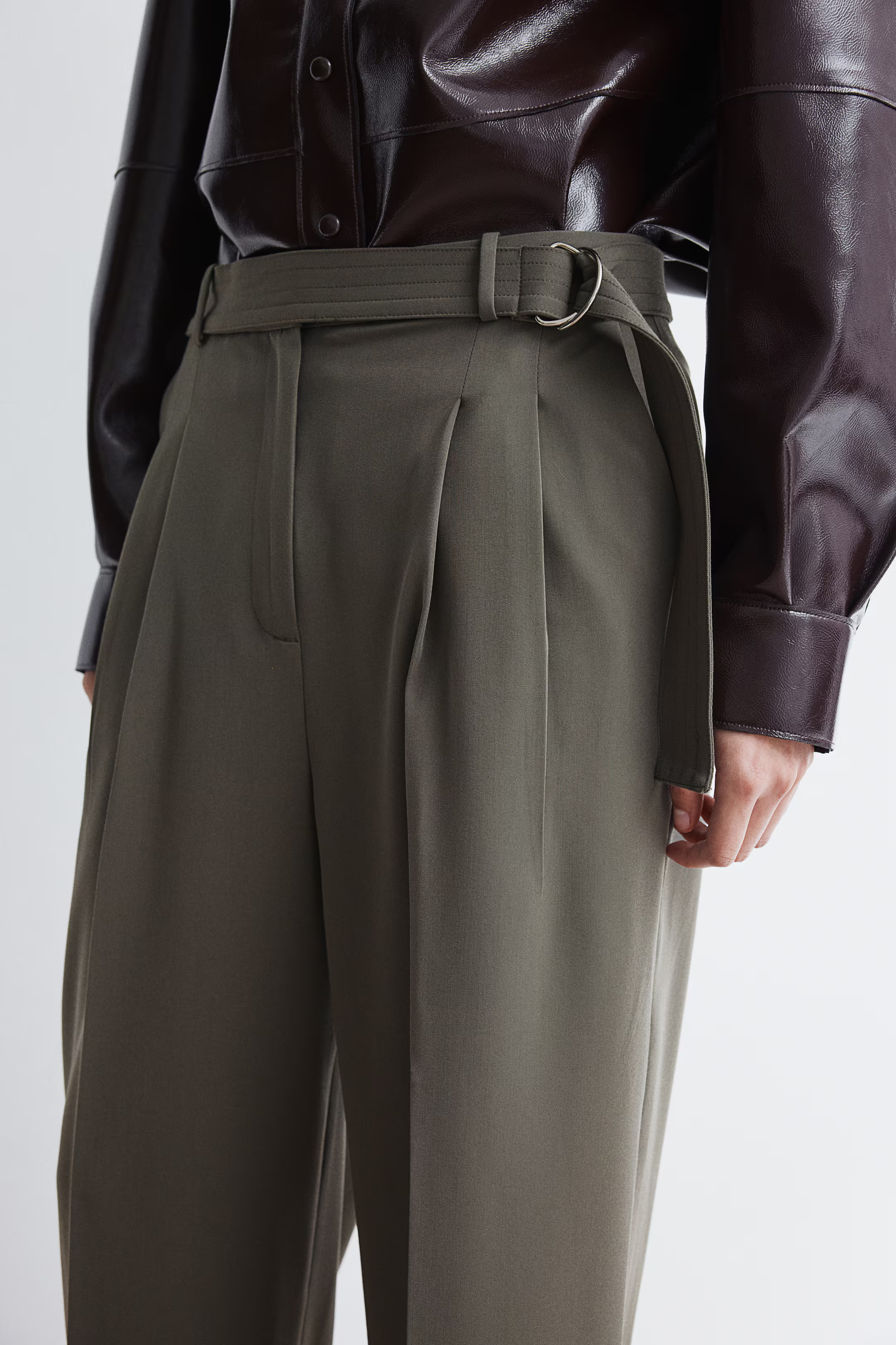 Wide belted trousers | H&M (UK, MY, IN, SG, PH, TW, HK)