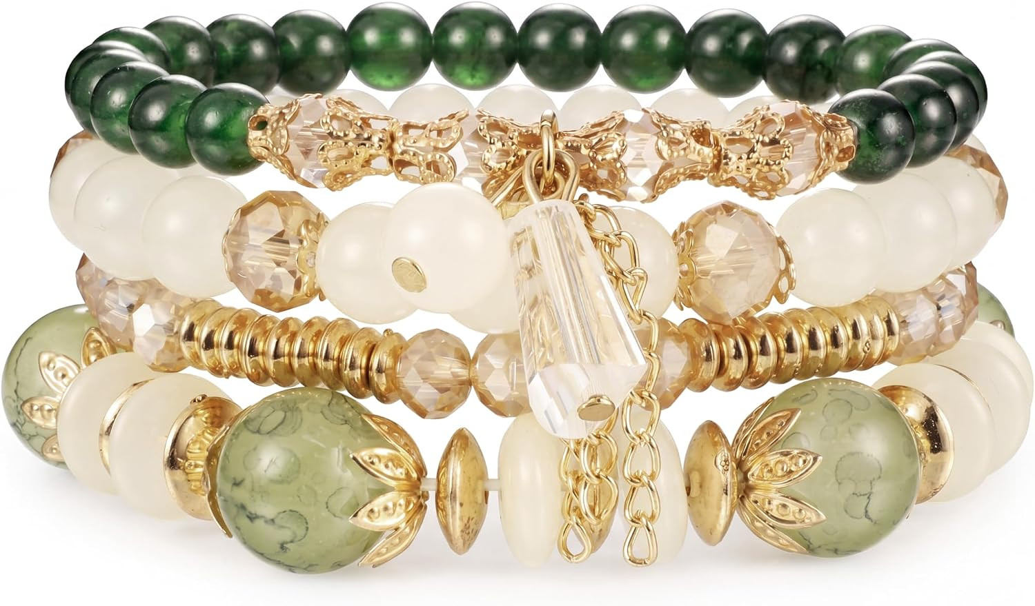 Boho Beaded Bracelets Set for Women, Ideal Jewelry Gift for Her | Amazon (US)