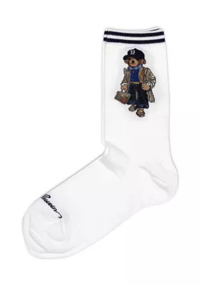 Polo Ralph Lauren Women's Fall Bear Crew Socks | Belk