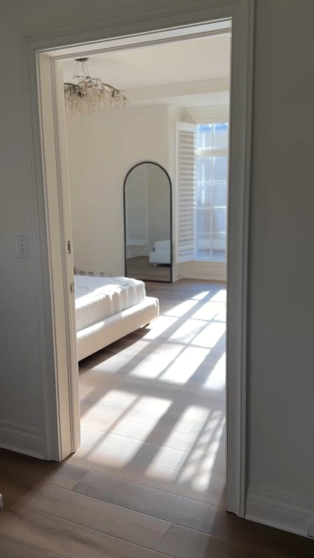 Decorating the guest house is officially underway! It used to be dark charcoal gray everywhere with the big windows covered, so our goal was to brighten it up and really let the light in. The guest house is about 2,000 sq ft of the total 14,000 on the property (main house ~10,000 and pool house ~2,000). 

Linking the flooring and paint details here! Paint: Swiss Coffee | Floors: Canopy Comfort NE Lauren Oak 7” 5 ft planks.

#LTKHome #LTKstorytime #LTKmomlife