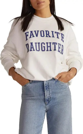 Collegiate Cotton Graphic Sweatshirt | Nordstrom
