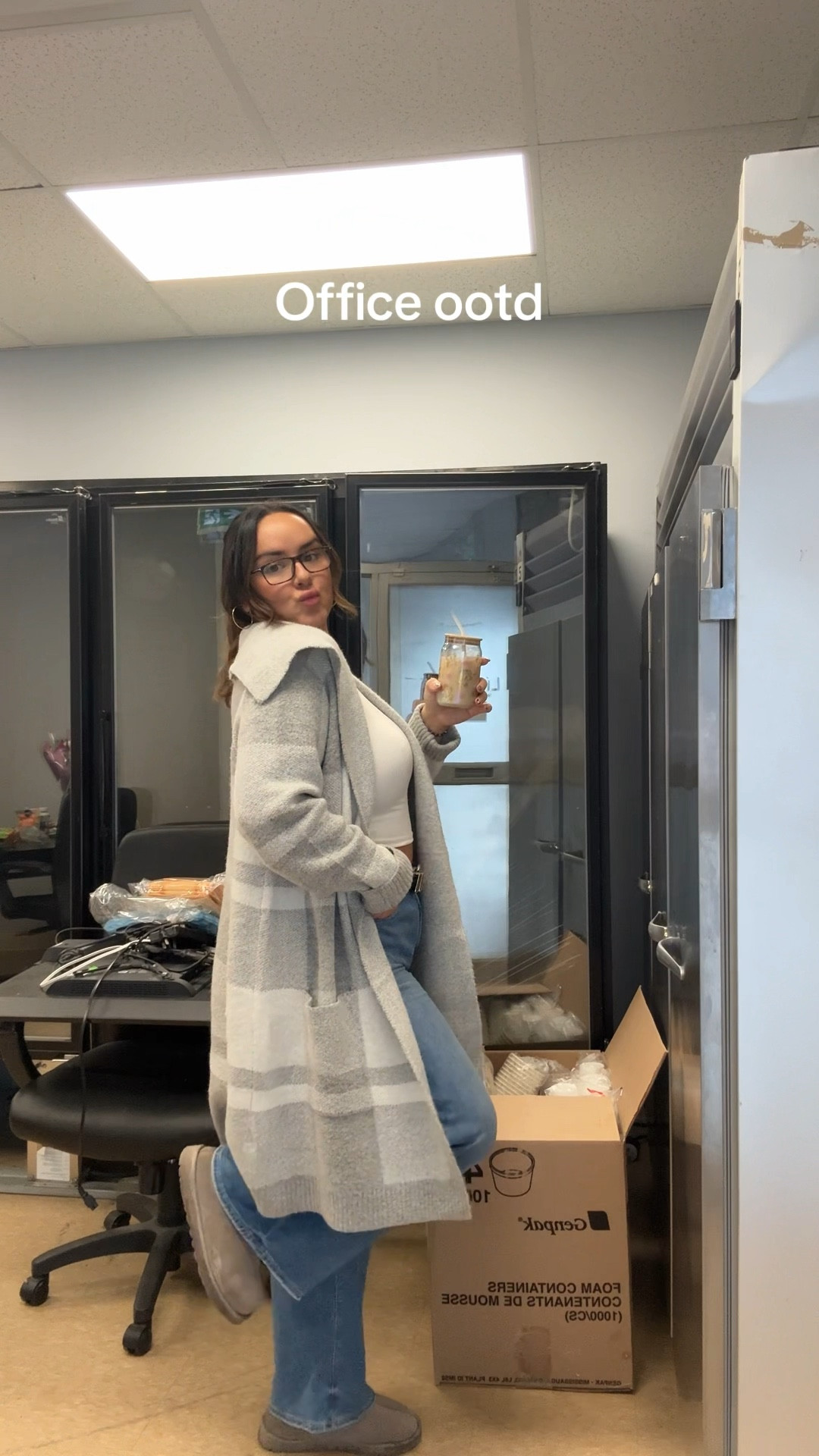 Office OOTD ft. My iced coffee 

#LTKworkwear #LTKcanada #LTKmidsize