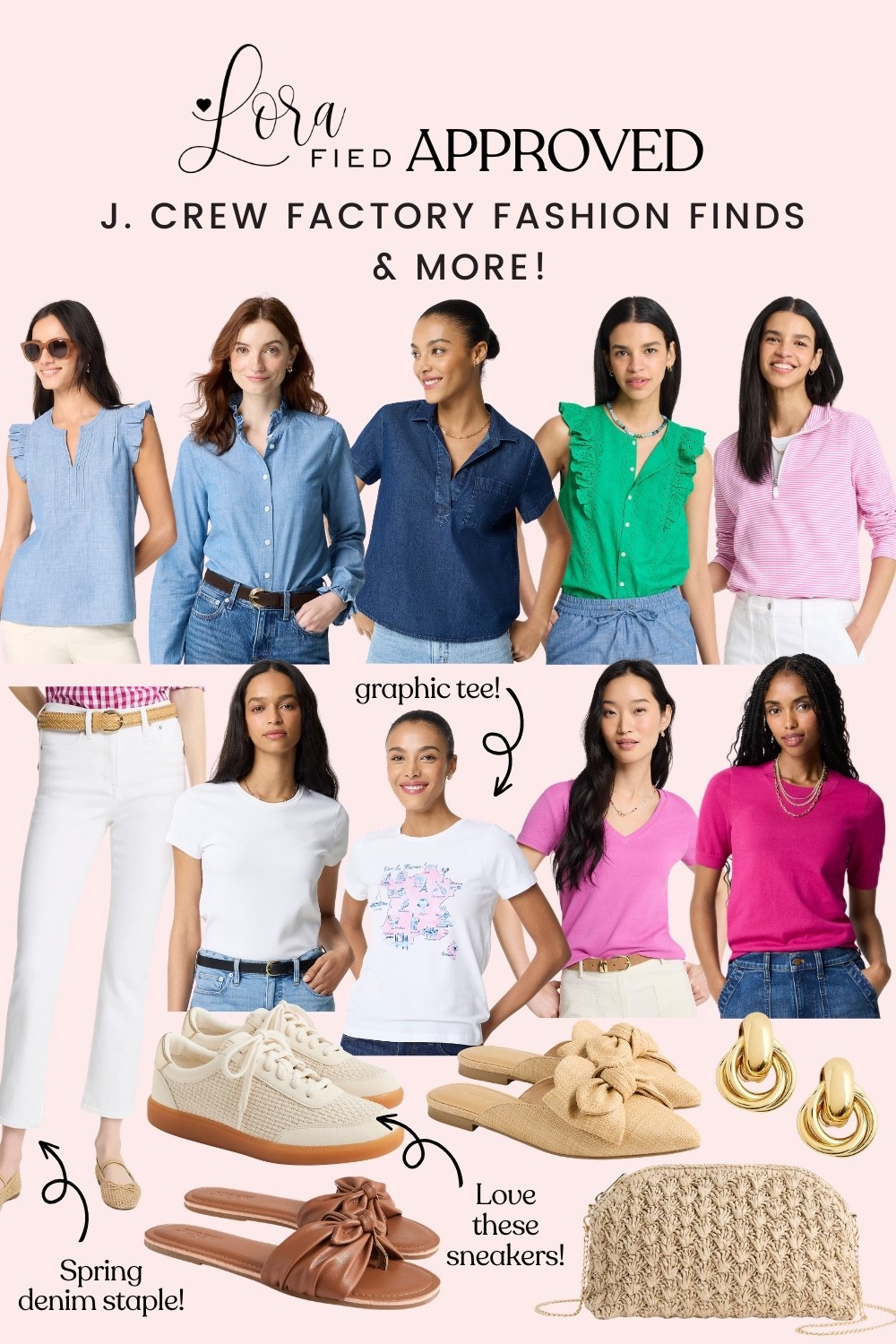 LORAfied Approved J. Crew Factory Fashion Finds🤍 LOVE these picks for spring!

spring fashion, spring style, spring wardrobe, j. crew sale 

#LTKSeasonal #LTKootd #LTKSaleAlert