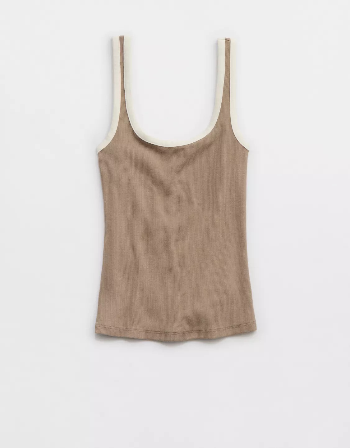 Aerie Double Scoop Neck Tank Top | American Eagle Outfitters (US & CA)