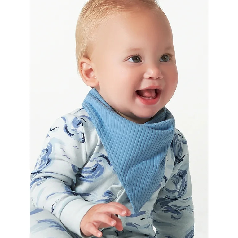 Modern Moments by Gerber Baby Boy or Girl Unisex Bandana Bib | Walmart (US)