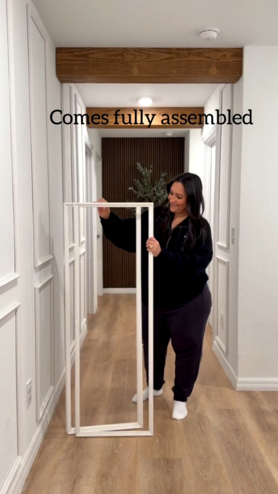 This Peel & stick wall trim is so easy to install. They are real wood and renter friendly! 100% recommend! 🫶😍

Home
Home decor
Home refresh 
Home diy

#LTKHome