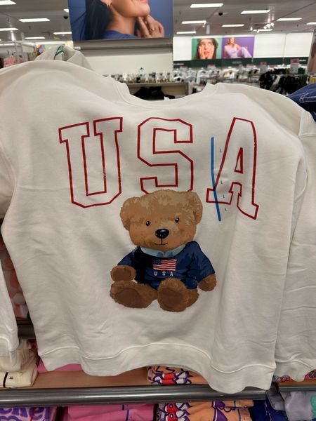 This target USA sweatshirt is so cute!!!! Only $22 and perfect for Memorial Day and Fourth of July!

Target finds
Target 
Under $50



#LTKfindsunder50 #LTKstyletip #LTKSeasonal
