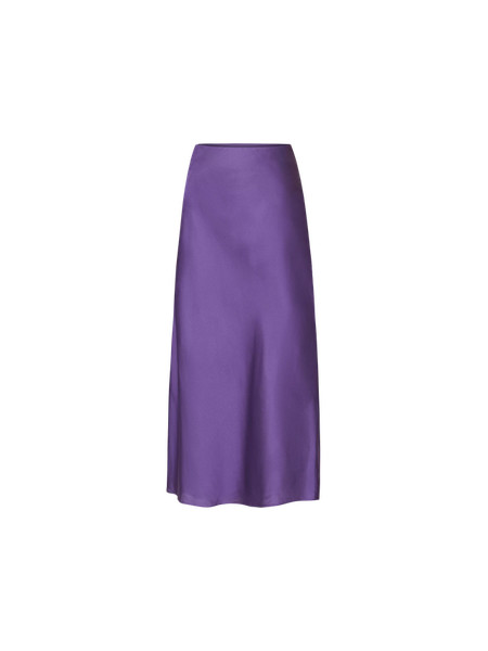 Satin Bias Midi Slip Skirt | Ann Taylor